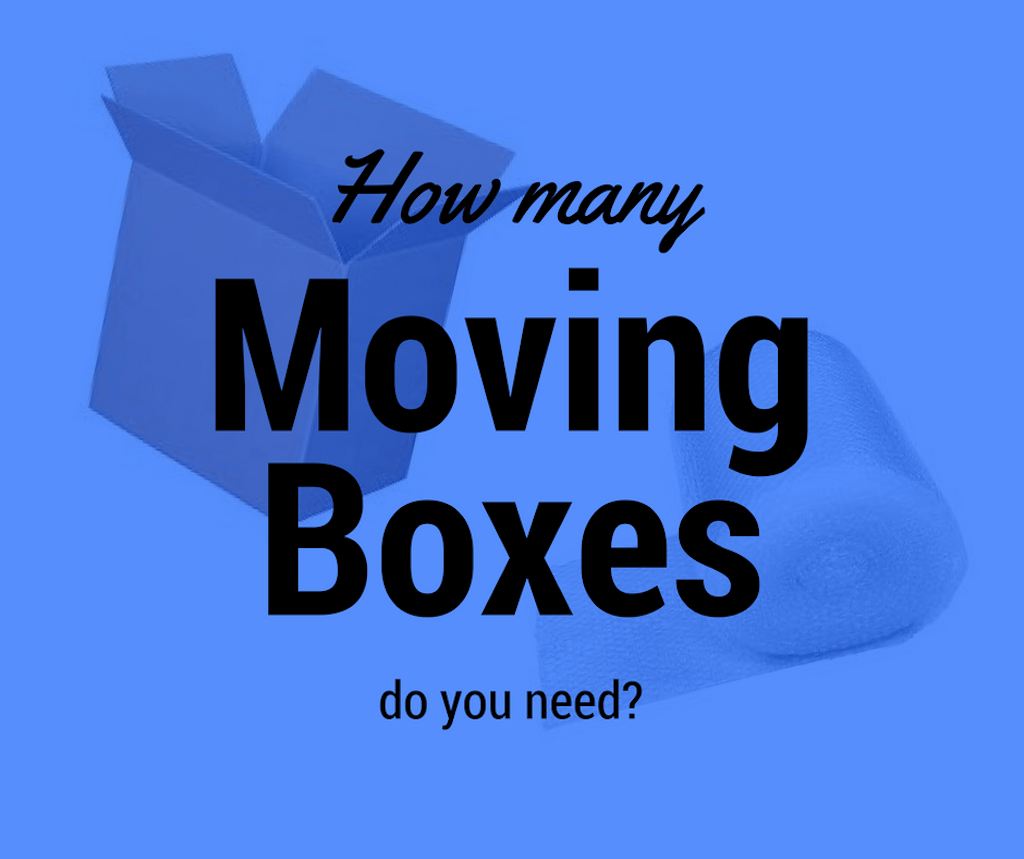 How many moving boxes do you need 