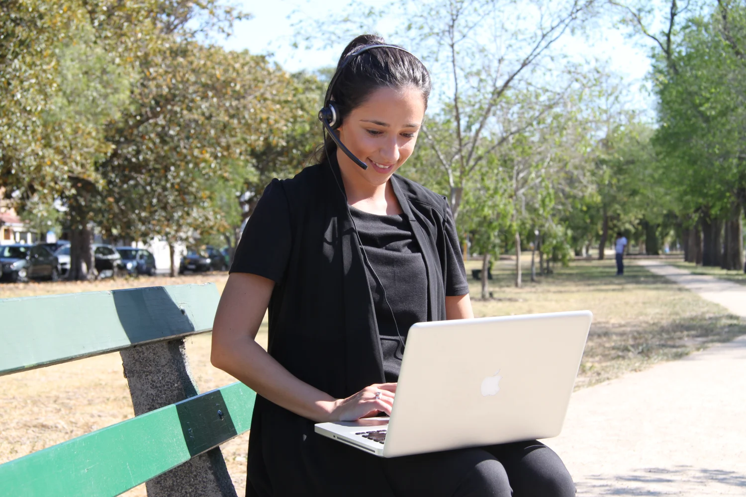 Person carrying out assessment