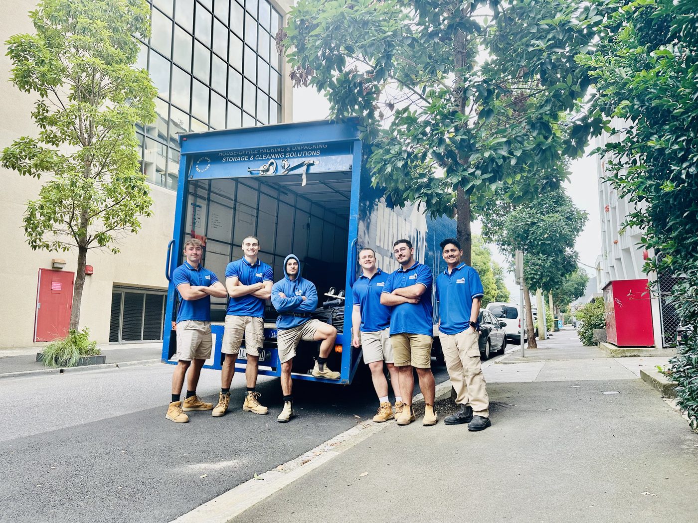 The Move On Removals crew in Melbourne
